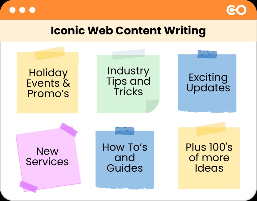 Create and post content daily